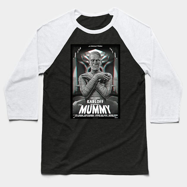 The Mummy Baseball T-Shirt by aknuckle